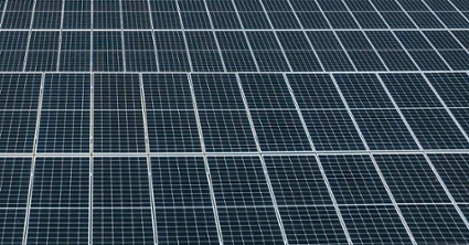 Solar panels, representing the benefits of the Inflation Reduction Act for commercial businesses