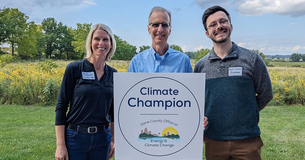 SunPeak Named Dane County Climate Champion 2023